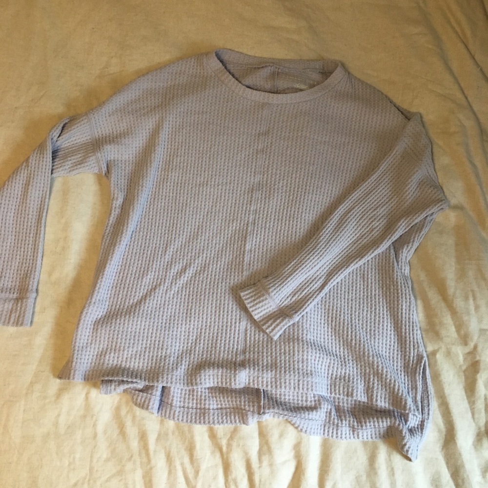 American Eagle waffle knit sweater